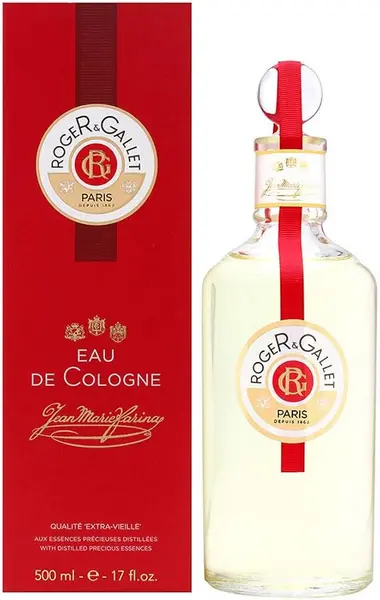 Image of Roger & Gallet Jean Marie Farina Eau de Cologne Unisex 500ml