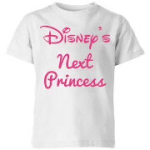 Image of Disney Princess Next Kids T-Shirt - White - 3-4 Years