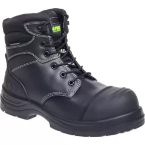Image of Apache Hercules Non Metallic Waterproof Safety Boots Black Size 8