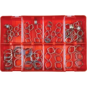 Image of 9-18 Double Ear O-clip Assorted Set 75-Pce