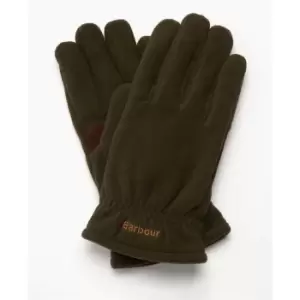 Image of Barbour Coalford Fleece Gloves - Green