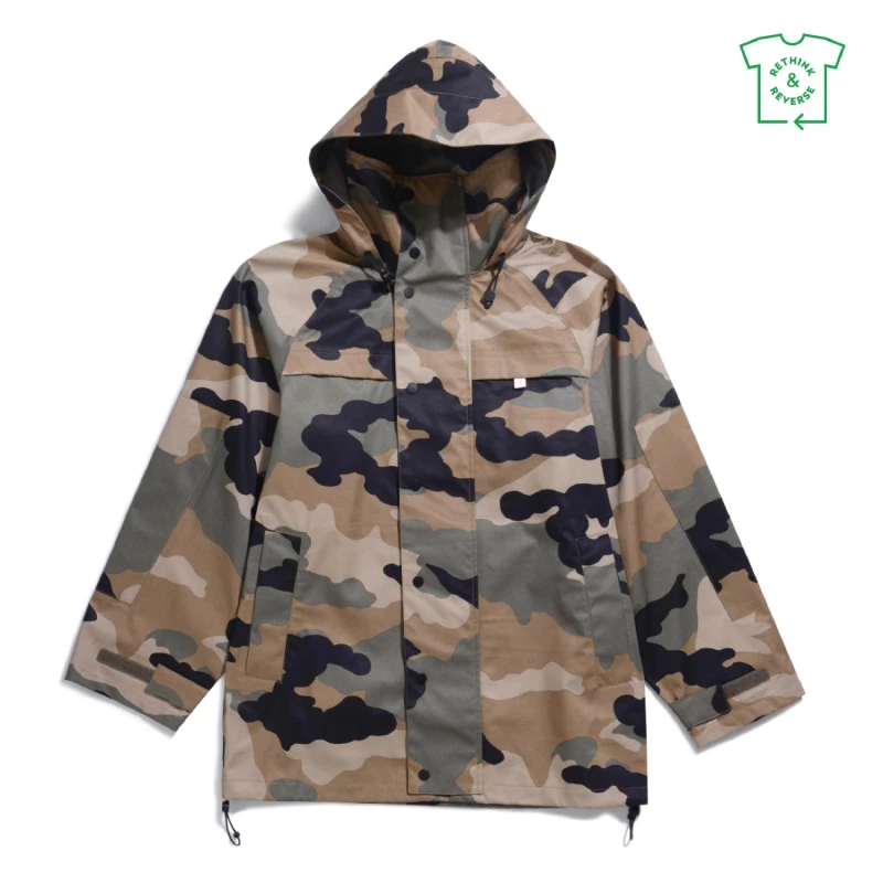 Image of Farah Mens Stratton Tech Technical Fabric Parka Vintage Green male X Small