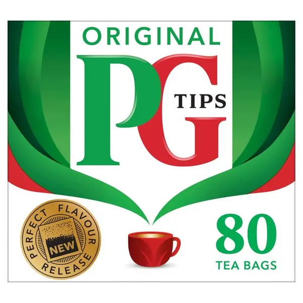 Image of PG Tips Original 80x Tea Bags