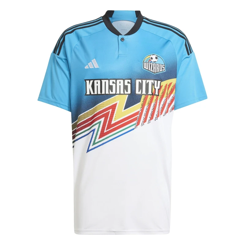 Image of adidas Sporting Kansas City Third Shirt 2024 2025 Adults - White White S