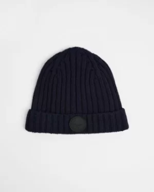 Image of Ribbed Wool-cashmere Blend Beanie