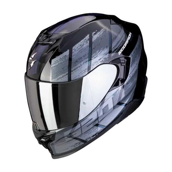 Image of Scorpion Exo-520 Evo Air Maha Black-Chameleon Full Face Helmet S