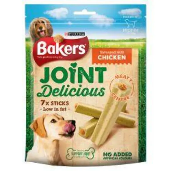 Image of Purina Bakers Joint Delicious Medium Chicken Dog Chews 180g