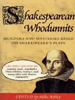 Image of Shakespearean Whodunnits by Mike Ashley Paperback