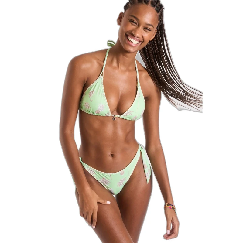 Image of banana moon womens swim bikini top by Banana moon Nuco Southbay Vert Female M