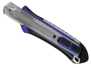 Image of Faithfull FAITKRS25HD Heavy-Duty Retractable Snap-Off Trimming Knife 25mm