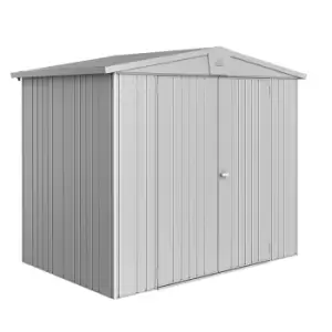 Image of Biohort Europa Size 3 Metal Shed 8' x 5' - Metallic Silver