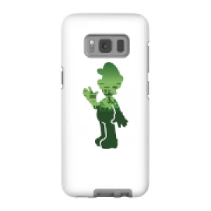 Image of Nintendo Super Mario Luigi Silhouette Phone Case - Samsung S8 - Tough Case - Gloss