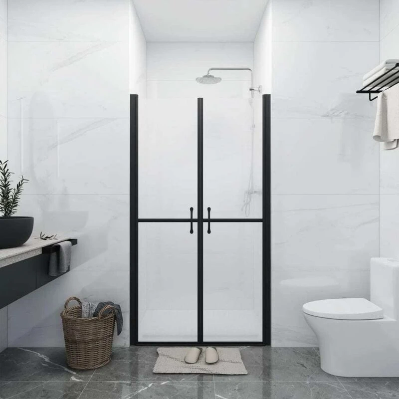 Image of VIDAXL Shower Door Frosted ESG (83-86)x190cm vidaXL 8720286416525