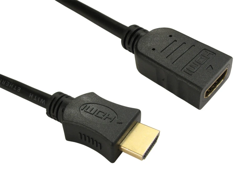 Image of Cables Direct 0.5m HDMI 1.4 High Speed with Ethernet Extension Cable