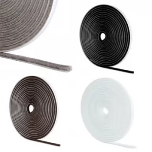 Image of Stormguard Self Adhesive Brush Pile Weather Seal 5m (Brown)