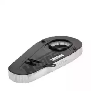 Image of Air Filter Insert E1077L by Hella Hengst