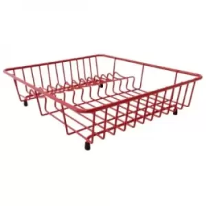 Image of Delfinware Popular Dish Drainer Red