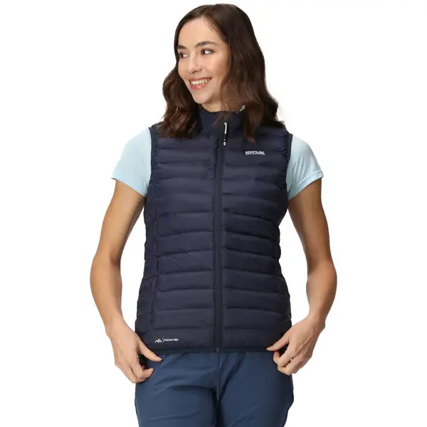 Image of Regatta Womens Marizion Padded Insulated Bodywarmer Gilet 20 - Bust 45' (114cm) Navy/Sea Haze RWB129-QZN-20