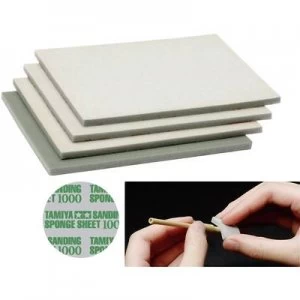 Image of Tamiya Abrasive sponge (grain size: 400) 87147 Schleifschwamm 400er Koernung