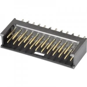 Image of TE Connectivity 280521 2 Pin strip standard AMPMODU MOD II Total number of pins 24 Contact spacing 2.54mm