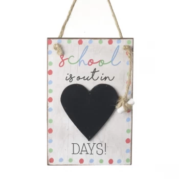 Image of School Is Out In' Chalkboard By Heaven Sends