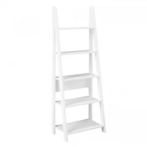 Image of Scandinavia Oak Effect Ladder Bookcase PARTICAL BOARD