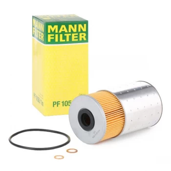 Image of MANN-FILTER Oil Filter MERCEDES-BENZ,SSANGYONG,Daewoo PF 1050/1 n 5016966,6011800009,6011800109 6011800210,6011840025,6011840125,A6011800009