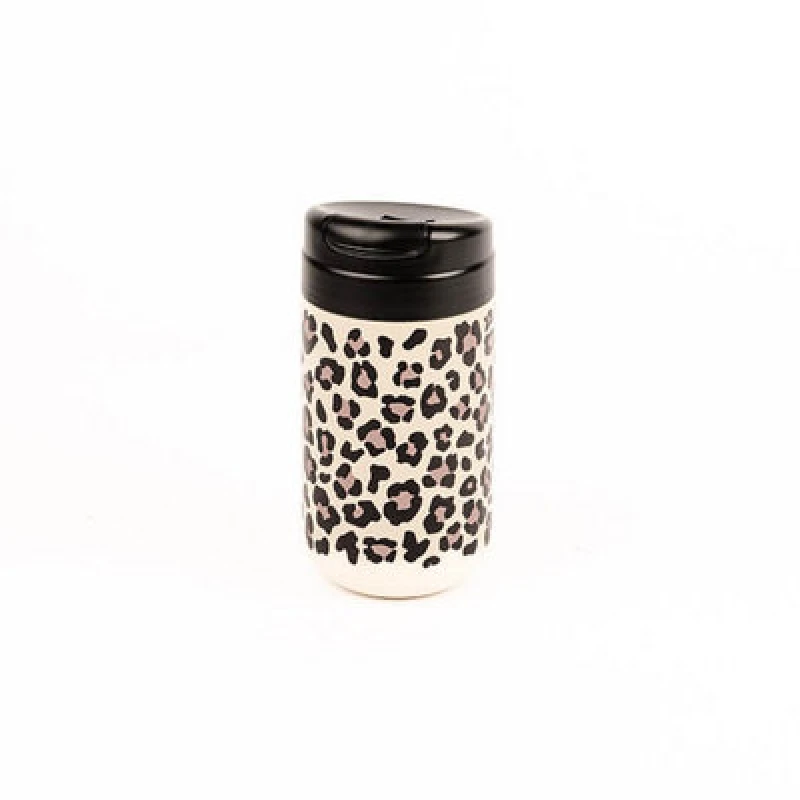 Image of Beau & Elliot Leopard Travel Mug 350ml Multi 36725