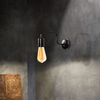 Image of Denge - 3433 Black Wall Lamp