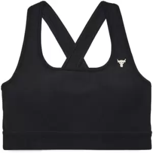 Image of Under Armour Project Rock Sports Bra Ladies - Black