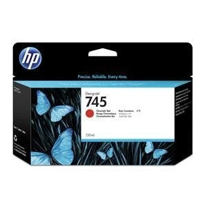 Image of HP 745 Chromatic Red Ink Cartridge 130ml