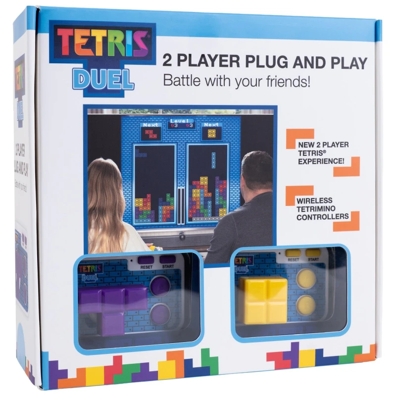 Image of Tetris Tetris Duel Retro Arcade Game Multi unisex One Size