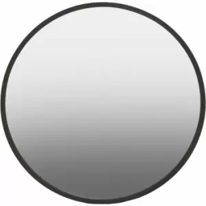 Image of Saska Matte Black Wall Mirror - Premier Housewares