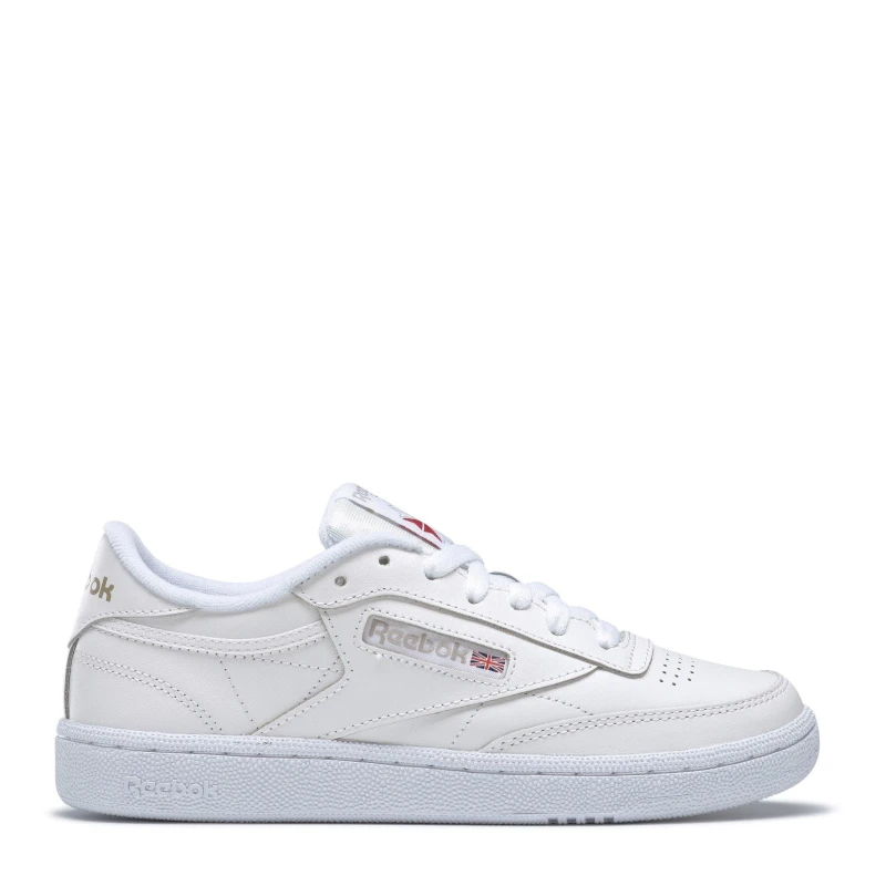 Image of Reebok Club C Trainers Ladies - White White 6