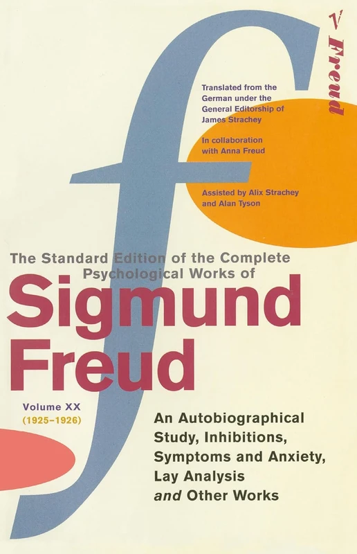 Image of The Standard Edition of the Complete Psychological Works of Sigmund Freud Vol 20 Paperback Book