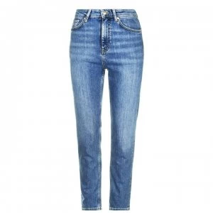 Image of Gant Slim Cropped Jeans - 981 Indigo