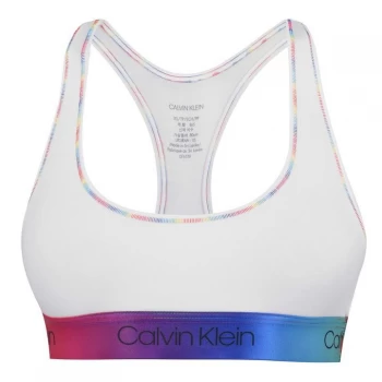 Image of Calvin Klein Underlined Bralet - White Pride WB