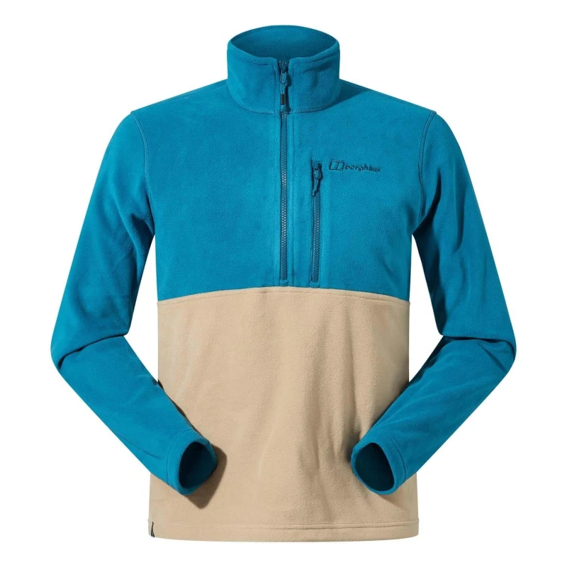 Image of Berghaus Prism Micro Polartec Half Zip Fleece - Blue Blue S