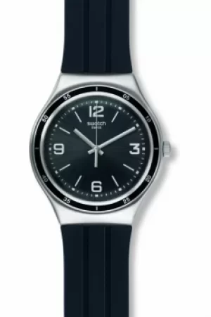 Image of Unisex Swatch Shiny Black Watch YGS132