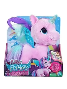 Image of Furreal Friends Flyalots Flitter My Alicorn Plush Interactive Pet Toy
