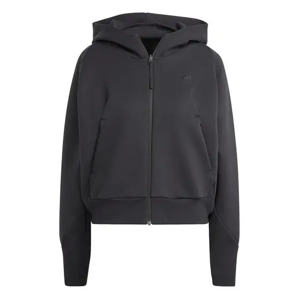 Image of adidas Z.N.E. Full-Zip Hoodie Womens - Black 8
