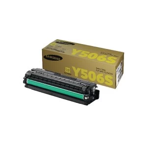 Image of Samsung Toner cartridge CLT Y506S CLT Y506SELS Original Yellow 1500 pages