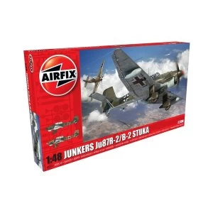 Image of Junkers JU87B-2/R-2 Series 7 1:48 Air Fix Model Kit