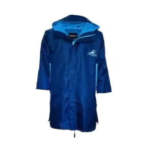 Image of SwimTech Parka Robe Navy/Blue Medium