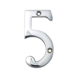 Image of Select Hardware Chrome House Number 5