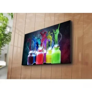 Image of 5070C-1 Multicolor Decorative Canvas Painting