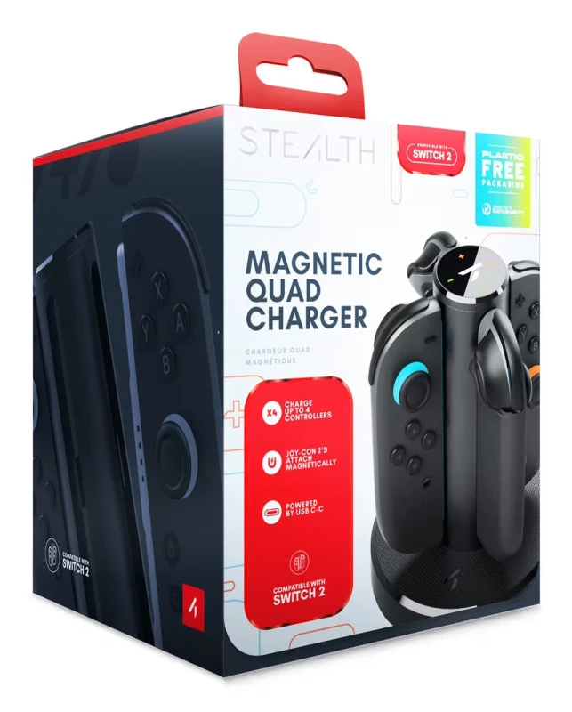 Image of Stealth STEALTH Gaming S2-QCD gaming controller accessory Charging stand S2-QCD