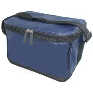 Image of Shugon Woodstock Lunch Cooler Bag (6.5 Litres) (Pack of 2) (One Size) (Navy Blue) - Navy Blue