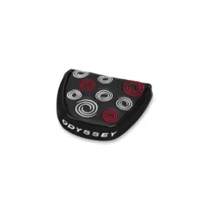 Image of Odyssey Putter Headcover MENS SWIRL MALLET Black 14