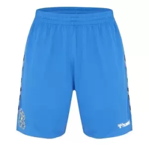 Image of Hummel Hashtag United Shorts Mens - Blue